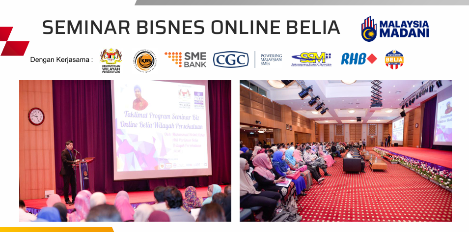 Seminar Bisnes Online Belia